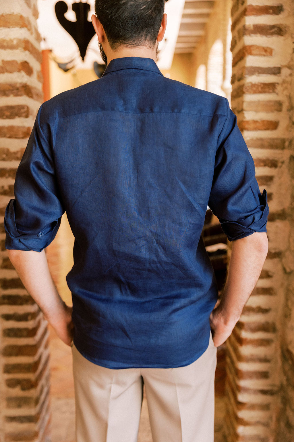 LINEN LONG SLEEVE SHIRT