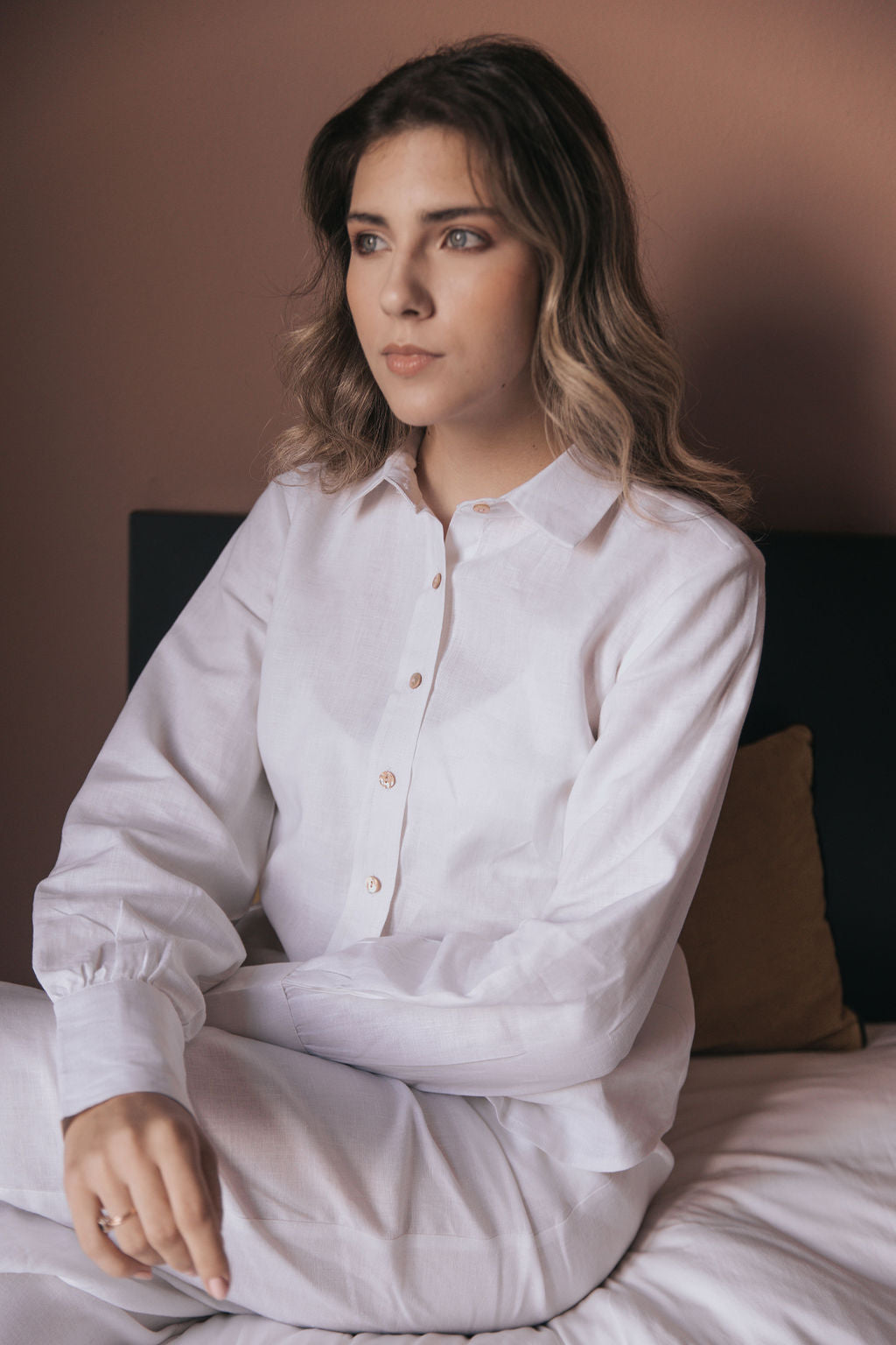 LINEN LONG SLEEVE SHIRT