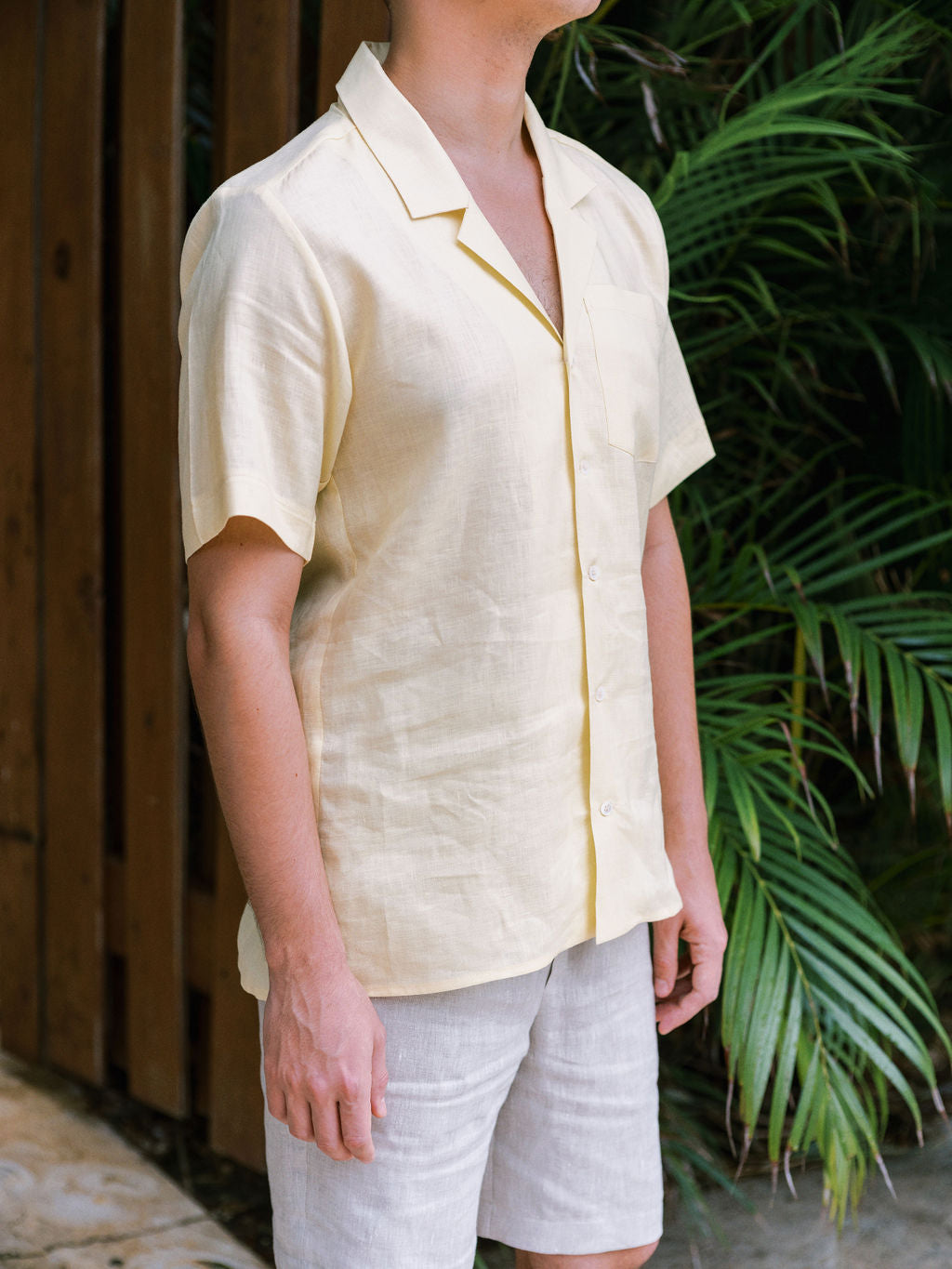 LINEN VINTAGE STYLE SHIRT