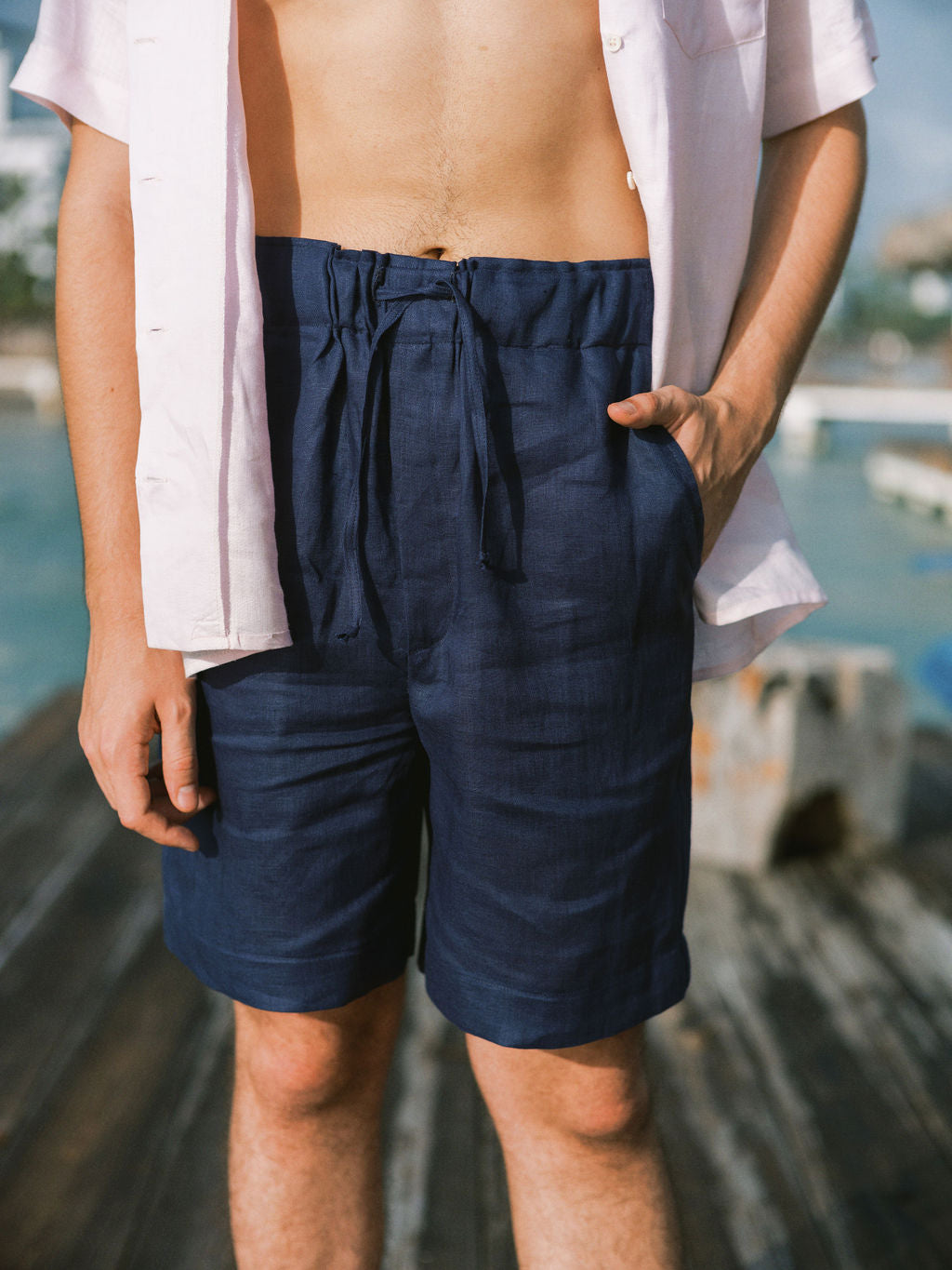 LINEN SHORT